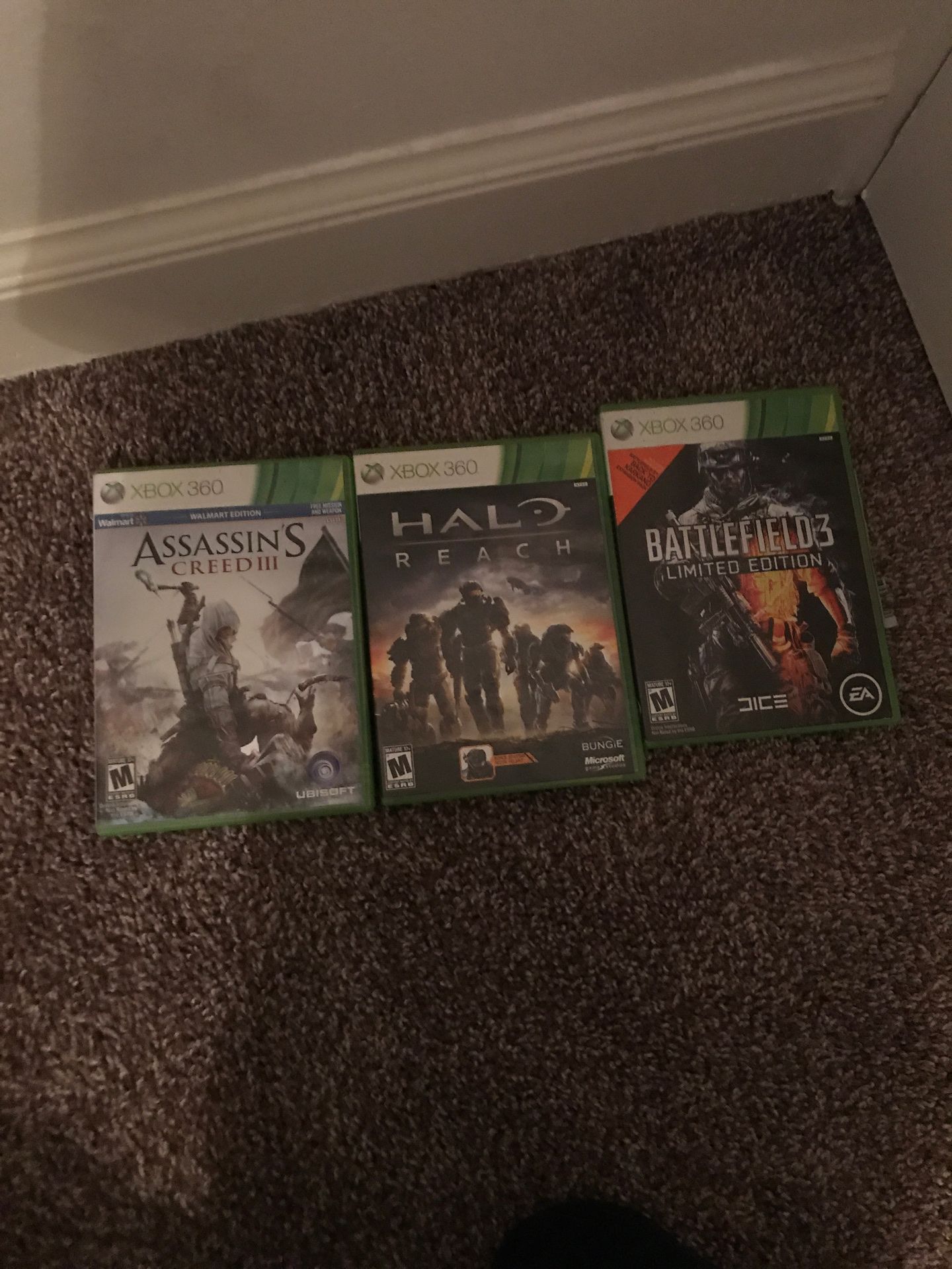 Xbox 360 games (Halo Reach is Sold!)