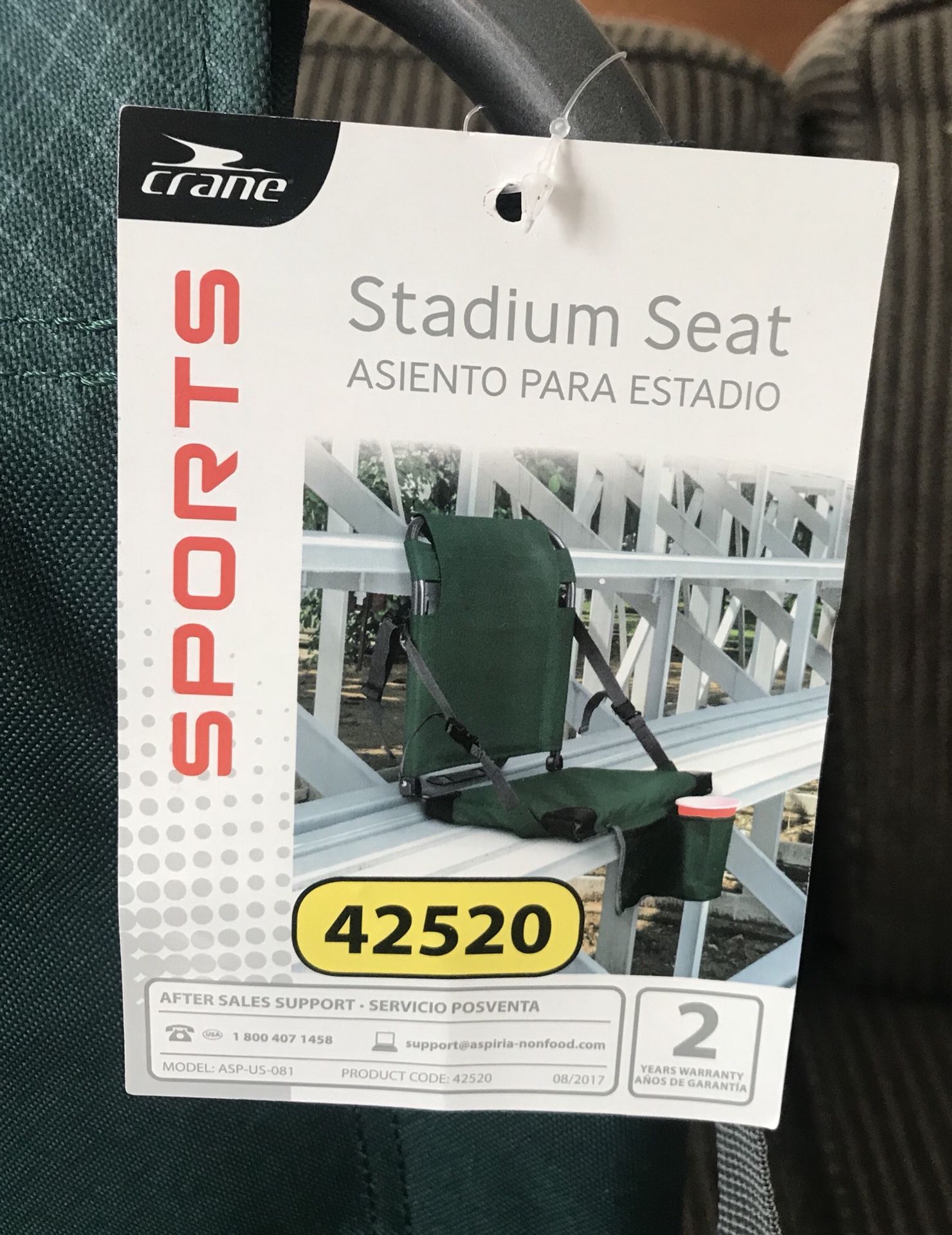 Crane Stadium Seat brand new never used for Sale in Bordentown