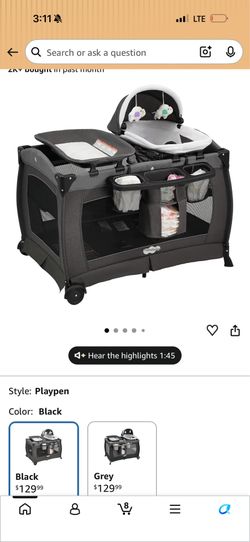 Pack and play 4 in 1