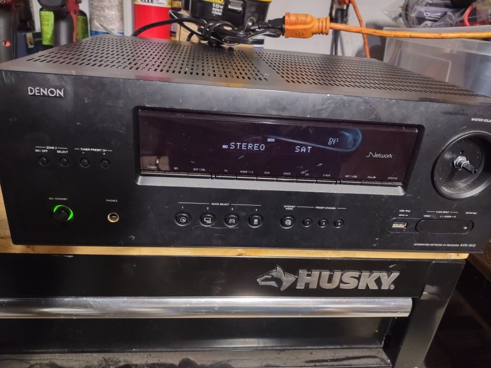 Denon Avr And Fisher Loudspeakers