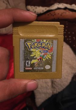 Game boy pokemon gold version