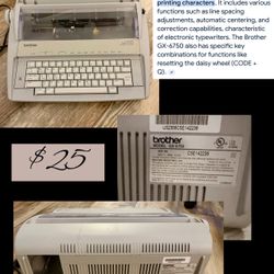 Electric Typewriter 