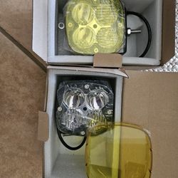 4" Yellow Off Road Lights