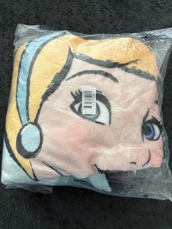 New Northwest Disney Cinderella Micro Raschel  Super Soft Throw Blanket, 46" x 60",