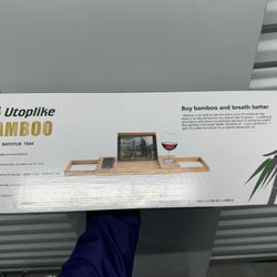 Bamboo Bath Tray 