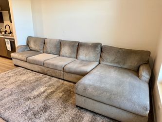 Custom Mira Modular Sectional Sofa – Fog Grey - Living Spaces