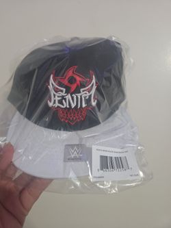 Penta mask black snapback hat