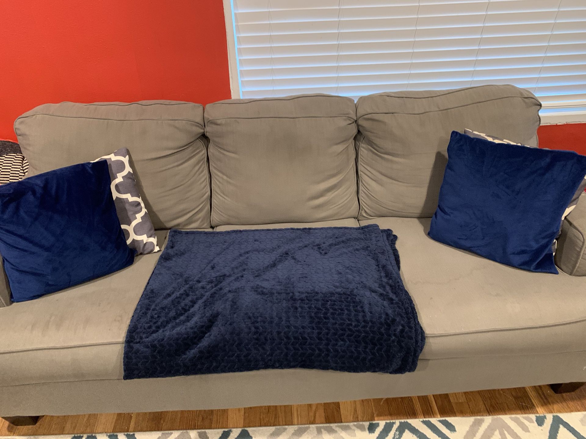 2 Set 3 seater Couches! Pull Out Bed located in one couch!