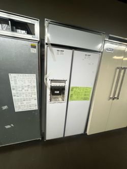 NEW OPEN BOX 36”WIDE GE MONOGRAM PANEL READY BUILT IN REFRIGERATOR