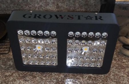 Grow star Cree COB LED Grow Light, Growstar 600W Reflector Series LEDs