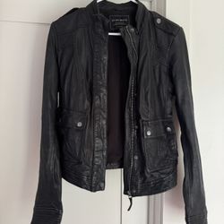 The Lucky Brand Genuine Leather Moto Jacket
