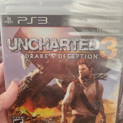 Uncharted 3 PS3 New