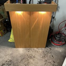 Dart Board Cabinet With Lights 