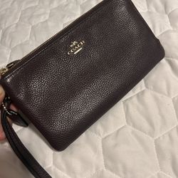Brown Coach Wallet
