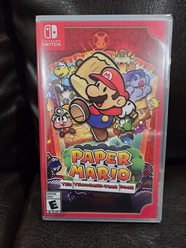 New Sealed Paper Mario The Thousand Years Door Nintendo Switch Game
