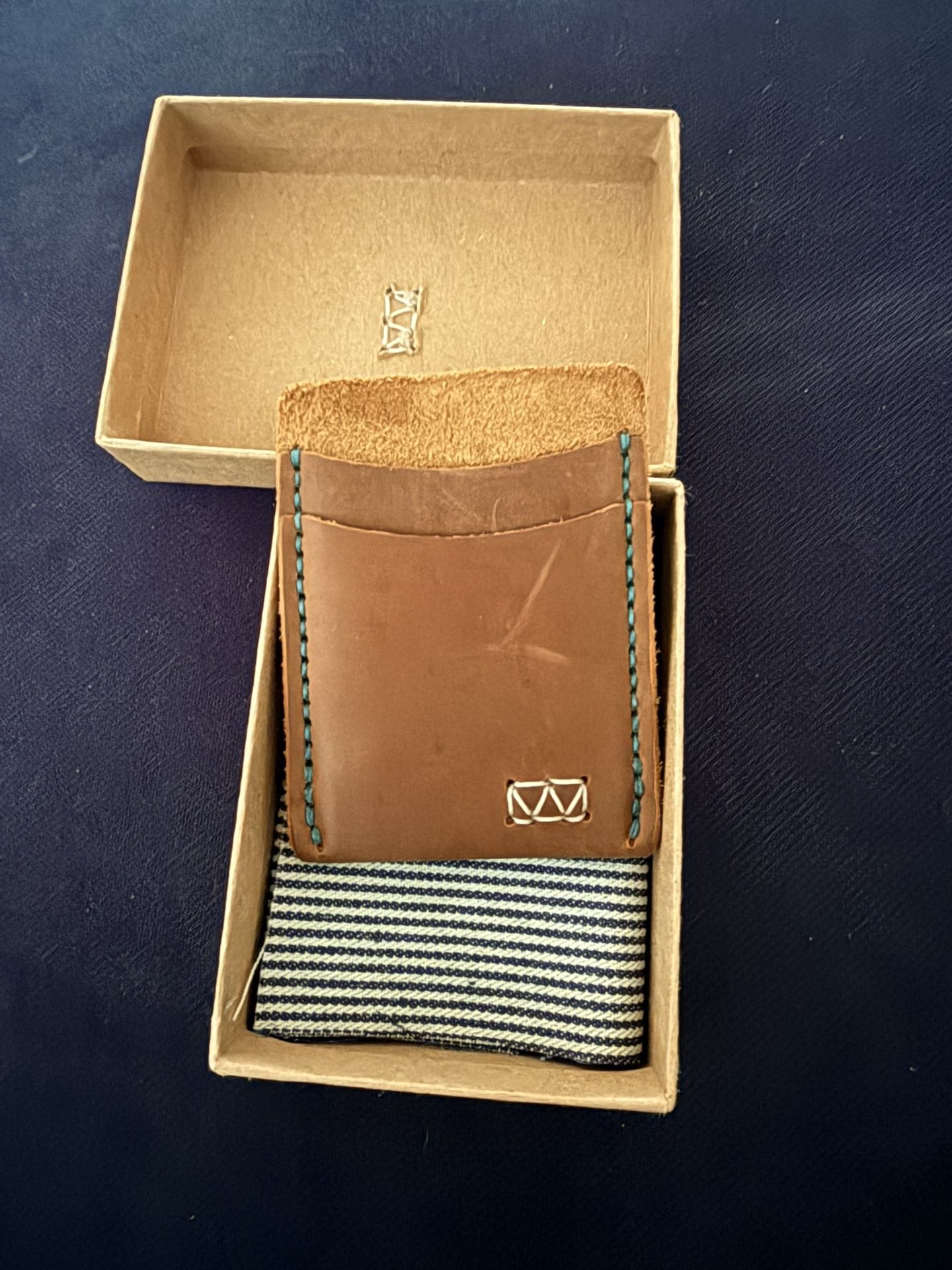 Full Grain Simmental Brown Leather Wallet