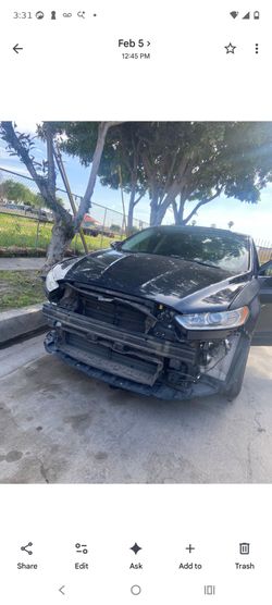 “2014 Ford Fusion – Runs Great – Low Miles – Needs Front Cosmetic Work”
