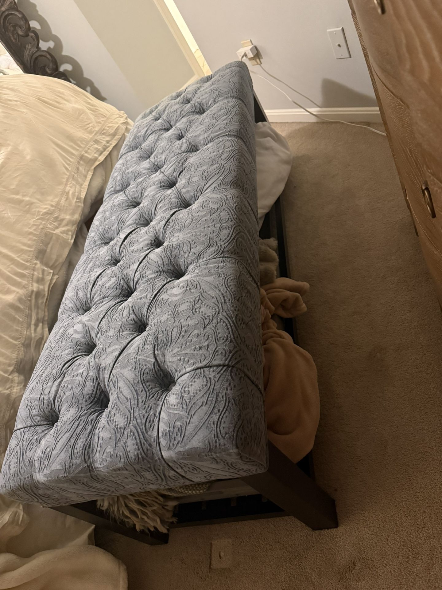 Arhaus Tufted Bench