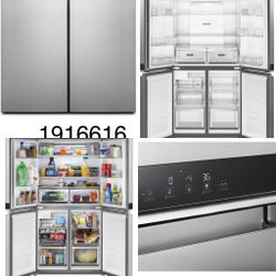 Whirlpool Refrigerator 19.4 Cu Ft Door Counter Depth Door Refrigerator With Ice Maker