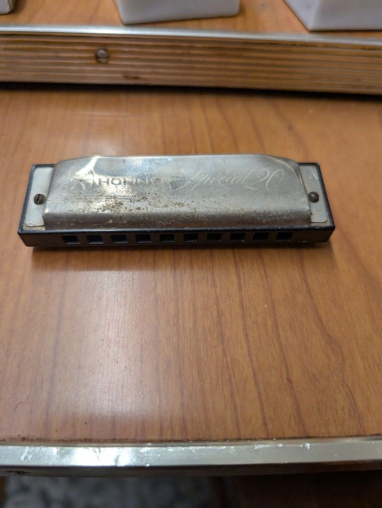 Vintage harmonica