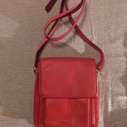 Red Leather Purse