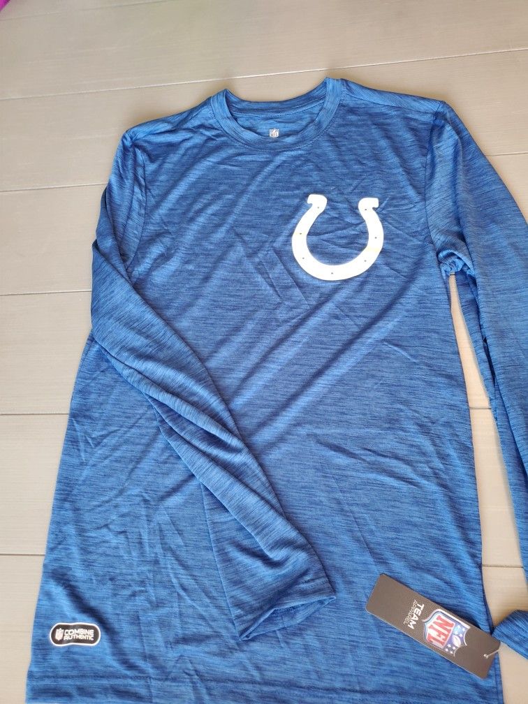 Colts NFL Long Sleeve Men's Small Shirt