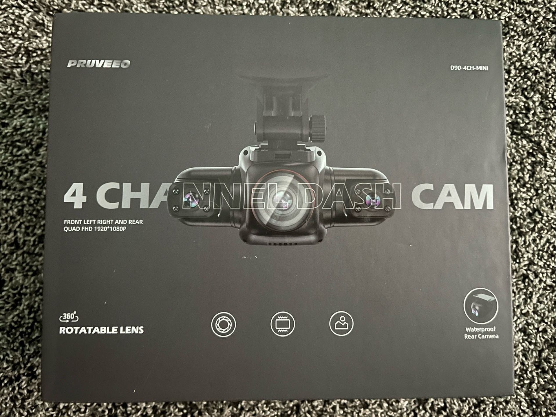 4 Channel Dash Cam