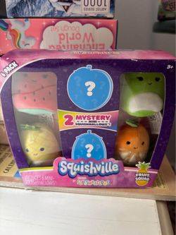 New Squishville Mini Squishmallows Fruit Squad 6 Pack
