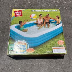 10 ft family pool