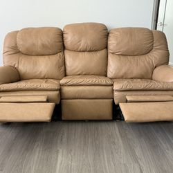 3 Seater leather Couch