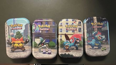 Pokémon TCG: Lumiose City Mini Tins Set of 4