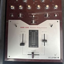 Rare Ecler HAK 320 discontinued  DJ Mixer