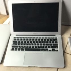for Parts 13” MacBook Air A1466 i5 Processor 128gb SSD ( not turn on) no Charger 