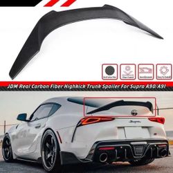 A90 A91 Supra V Style Full Carbon trunk Spoiler