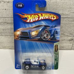 Vintage Hot Wheels Blue ‘2004 Meyers Manx / Super Treasures Hunts • Die Cast Metal • Made in Malaysia