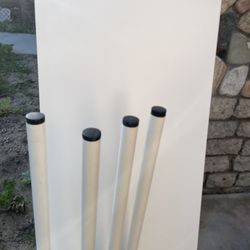 Basic White IKEA Desk 