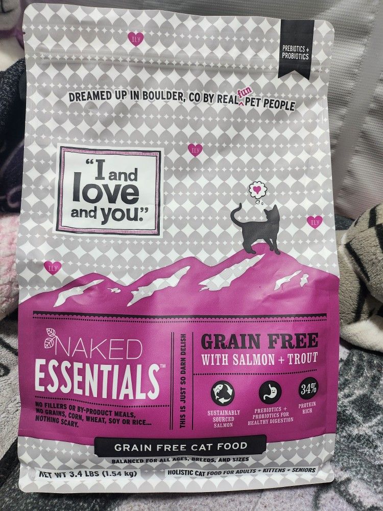 Naked Essentials Grain Free Dry Cat Food 3.4ib