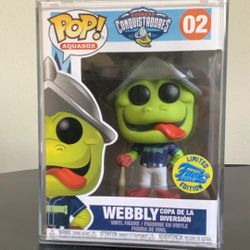 Funko Pop! Everett Aquasox Conquistadores - Webbly #02