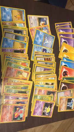 Vintage Pokemon cards