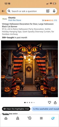 Halloween decor