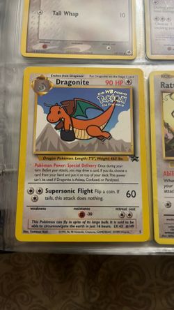 Dragonite Pokémon card 1995