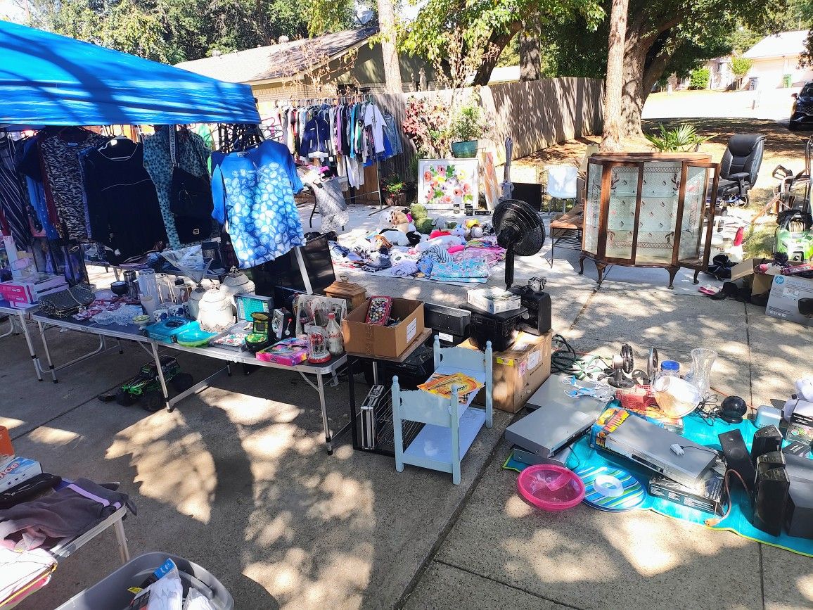 Big Yard Sale,Today Only