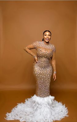 Brown Fur Dress
