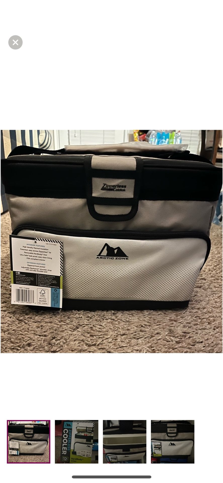 Artic Zipperless Cooler