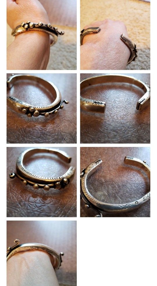 Heavy silver Handmade Bracelet