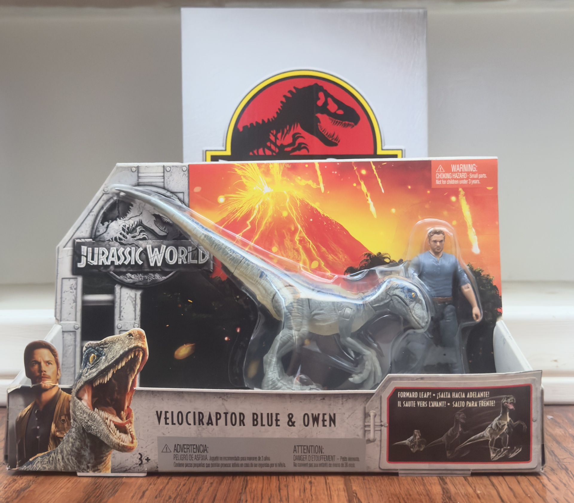 Mattel Velociraptor Blue & Owen NIB