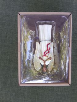 Decorative Angel Figurine with Gold Chain