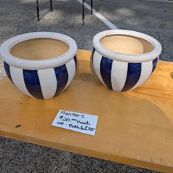 Matching Ceramic Pots