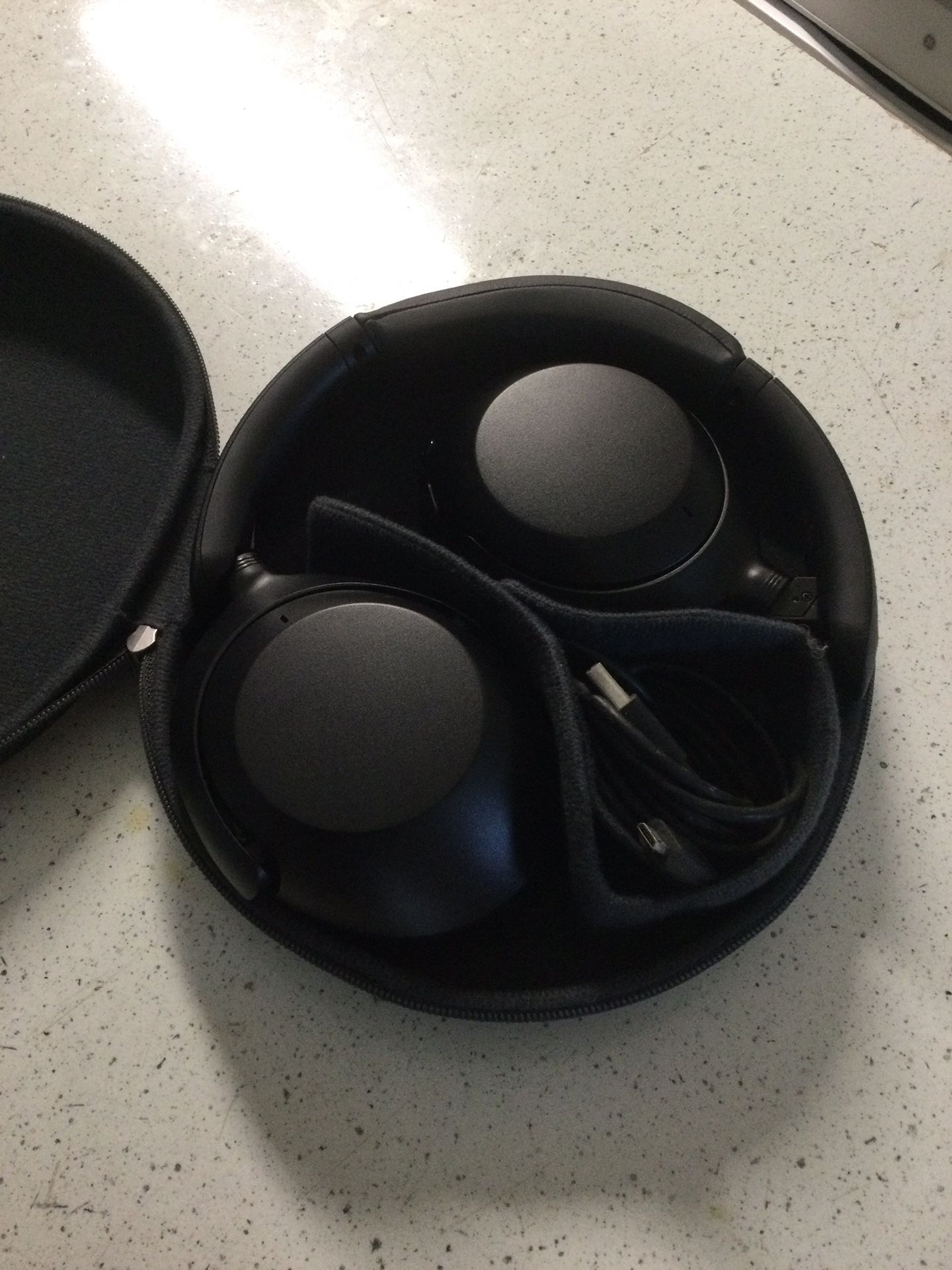 Sony WH-XB910N Bluetooth Headphones.