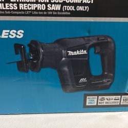 Makita Brushless Recipro Saw New 18volt  Tool Only 